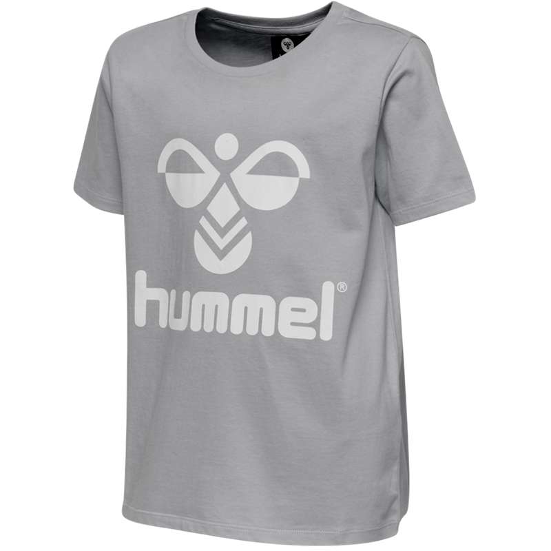 Hummel Tres S/S T-shirts Kinder Grau | 675722-224