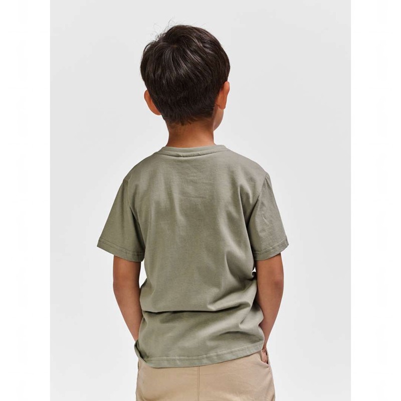 Hummel Tres S/S T-shirts Kinder Grau | 800142-519