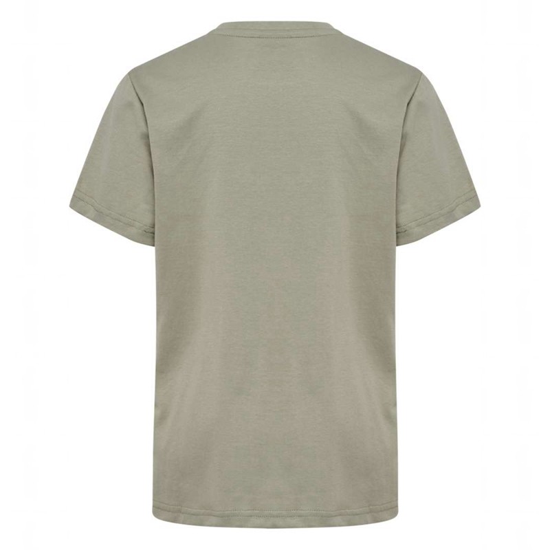 Hummel Tres S/S T-shirts Kinder Grau | 800142-519
