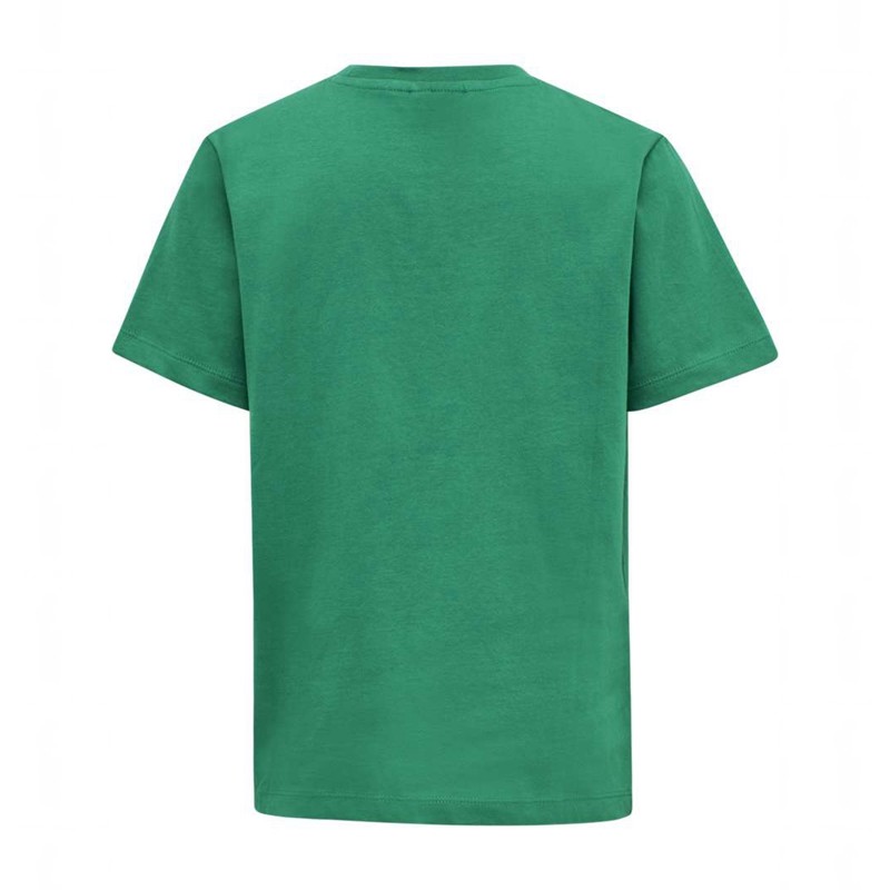 Hummel Tres S/S T-shirts Kinder Grün | 231894-585