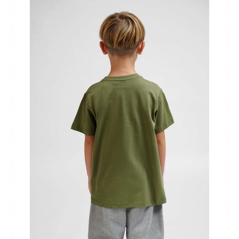 Hummel Tres S/S T-shirts Kinder Olivgrün | 509120-422