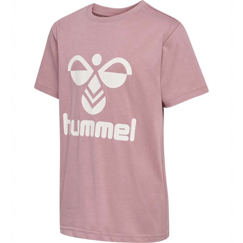 Hummel Tres S/S T-shirts Kinder Rosa | 552477-916