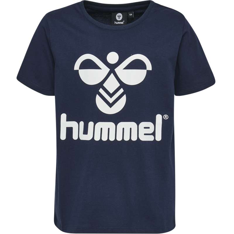 Hummel Tres S/S T-shirts Kinder Schwarz | 811738-632