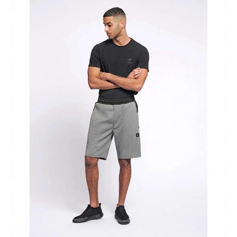 Hummel Tropper Kurze Hose Herren Grau | 429169-939