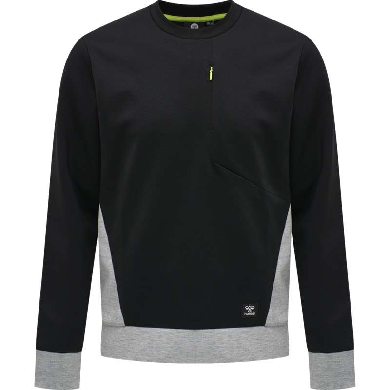 Hummel Tropper Sweatshirt Herren Schwarz | 059072-215