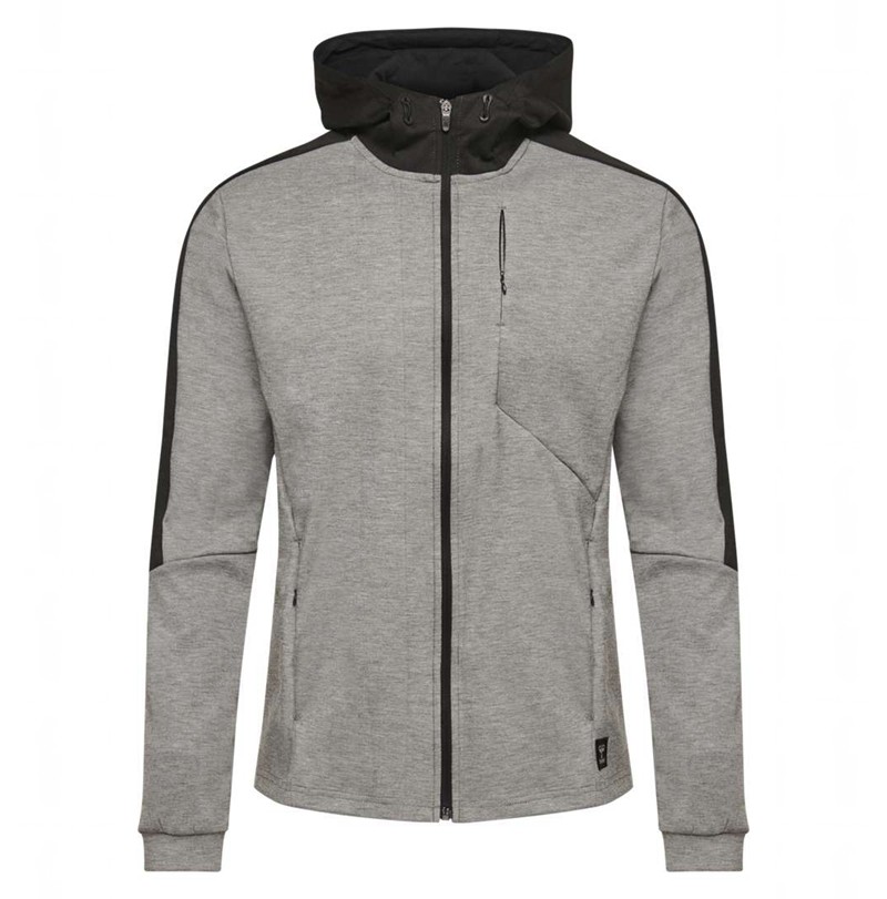 Hummel Tropper Zip Hoodie Herren Grau | 137600-703