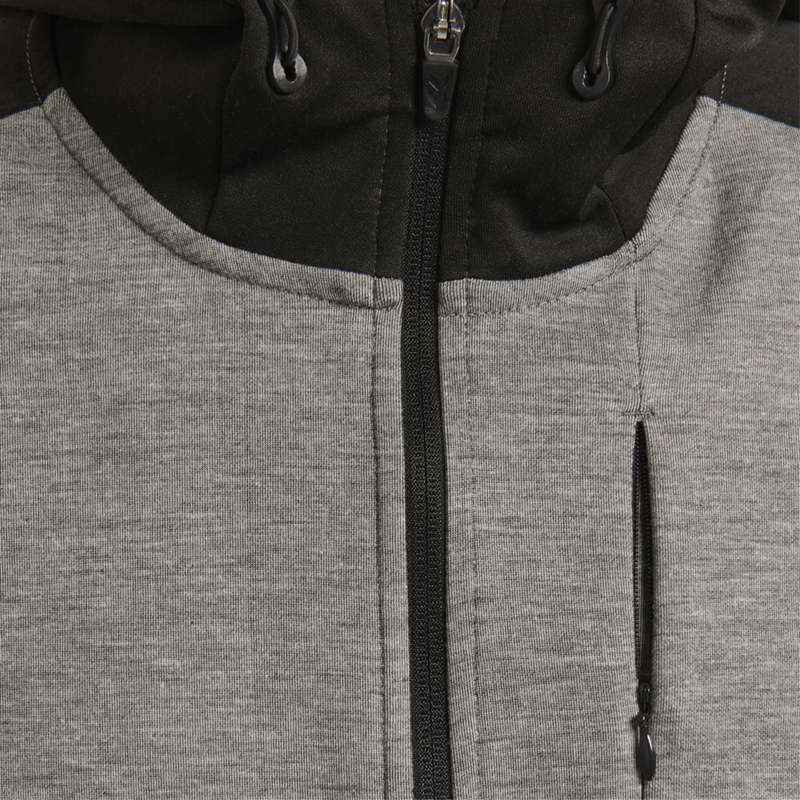 Hummel Tropper Zip Hoodie Herren Grau | 137600-703