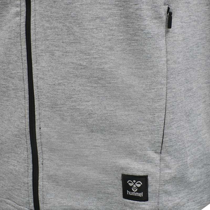Hummel Tropper Zip Jacken Herren Grau | 828573-608