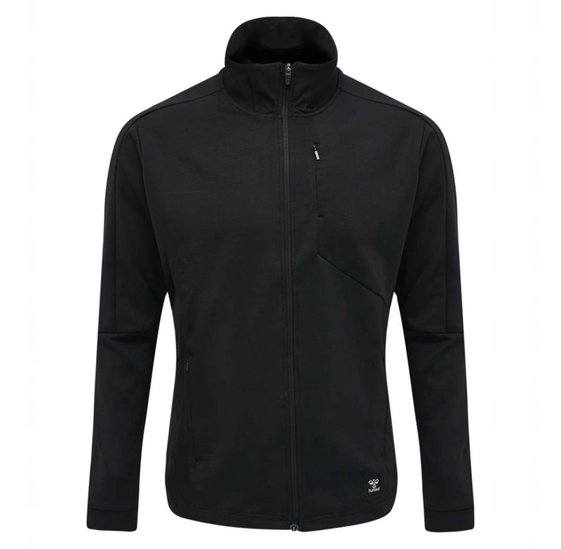 Hummel Tropper Zip Jacken Herren Schwarz | 896852-122