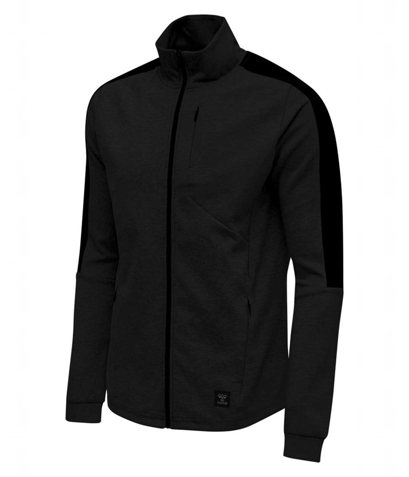 Hummel Tropper Zip Jacken Herren Schwarz | 896852-122