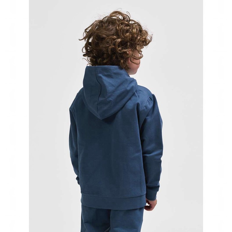 Hummel Tukas Hoodie Kinder Blau | 432858-582