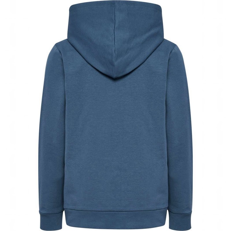 Hummel Tukas Hoodie Kinder Blau | 432858-582