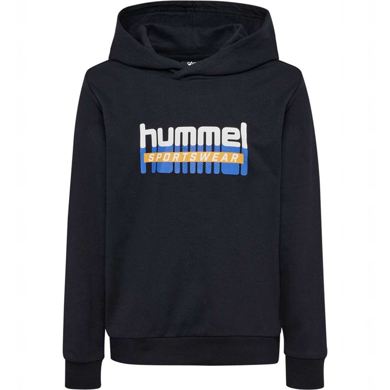 Hummel Tukas Hoodie Kinder Schwarz | 418671-976
