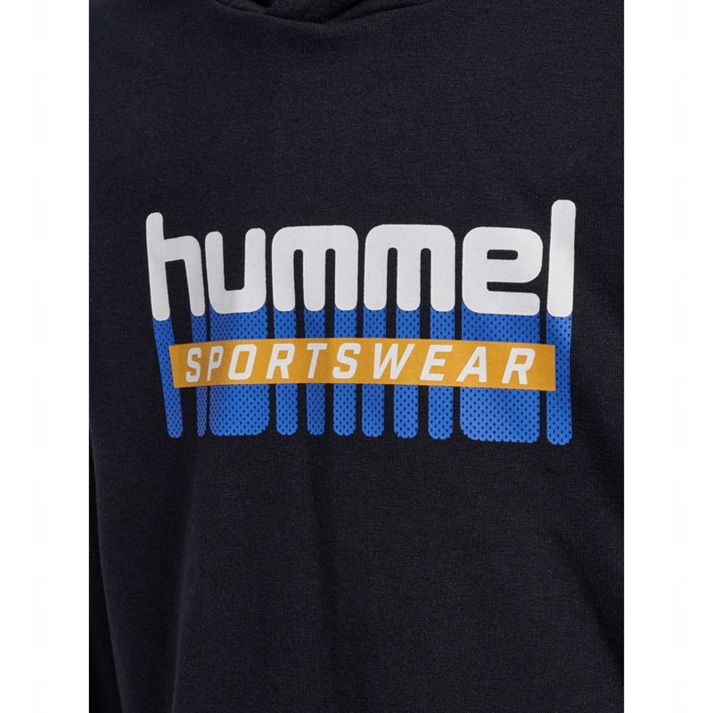 Hummel Tukas Hoodie Kinder Schwarz | 418671-976