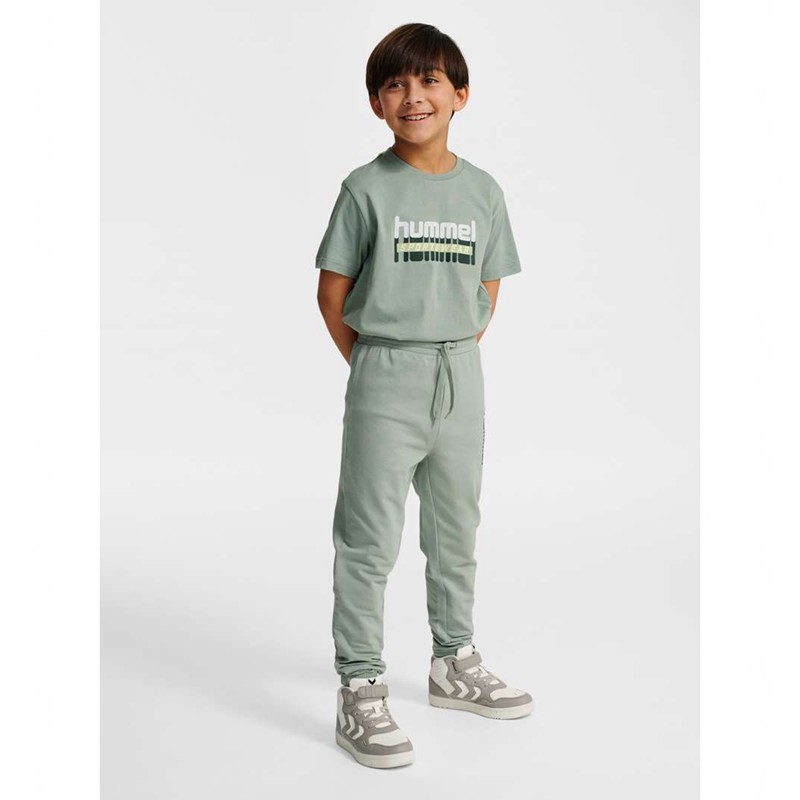 Hummel Tukas Hose Kinder Grün | 882918-131