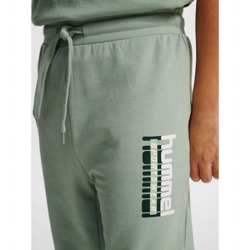Hummel Tukas Hose Kinder Grün | 882918-131
