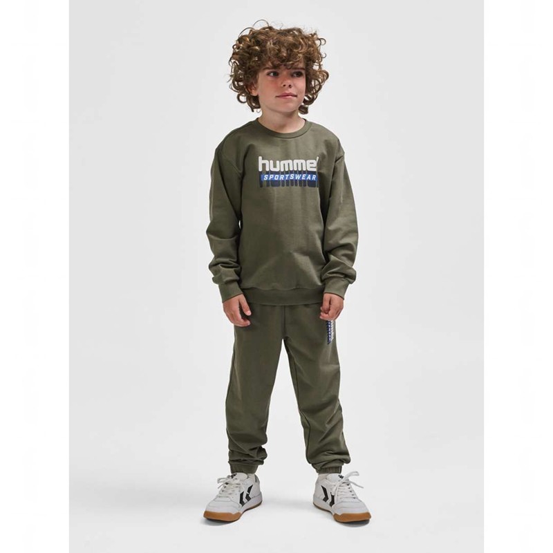 Hummel Tukas Hose Kinder Olivgrün | 307328-424