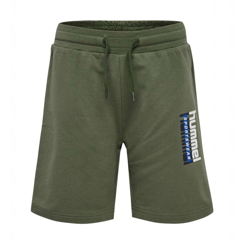 Hummel Tukas Kurze Hose Kinder Olivgrün | 467169-710