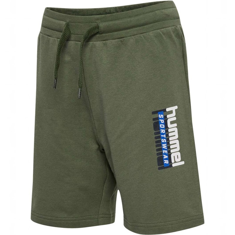 Hummel Tukas Kurze Hose Kinder Olivgrün | 467169-710