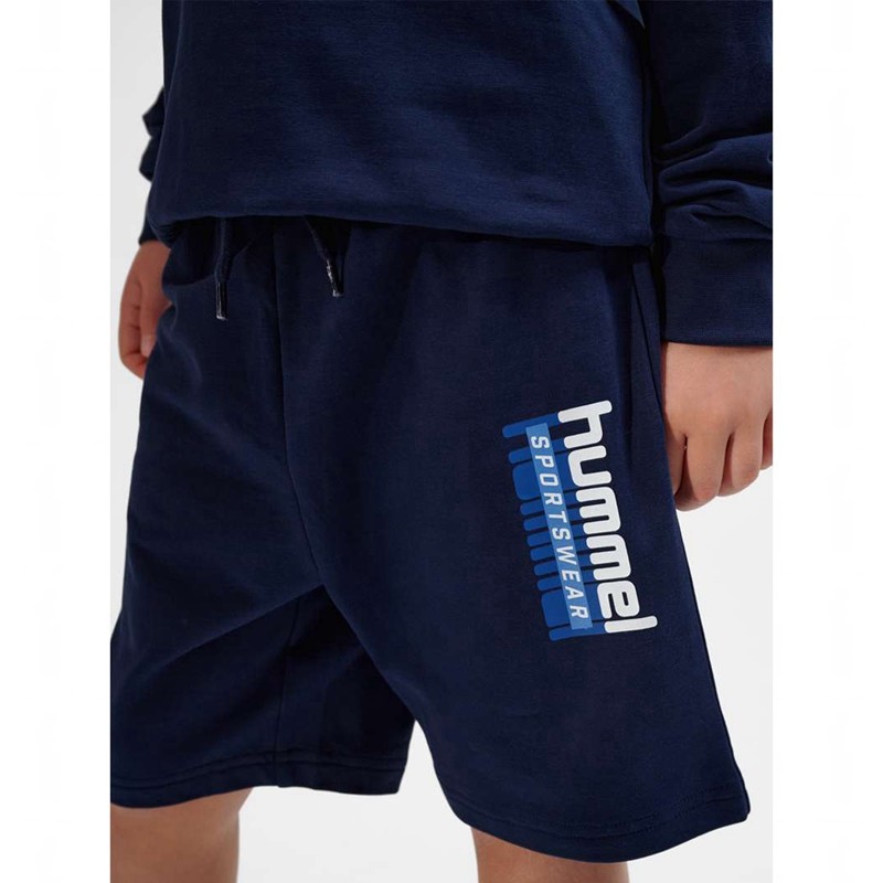 Hummel Tukas Kurze Hose Kinder Schwarz | 471814-436