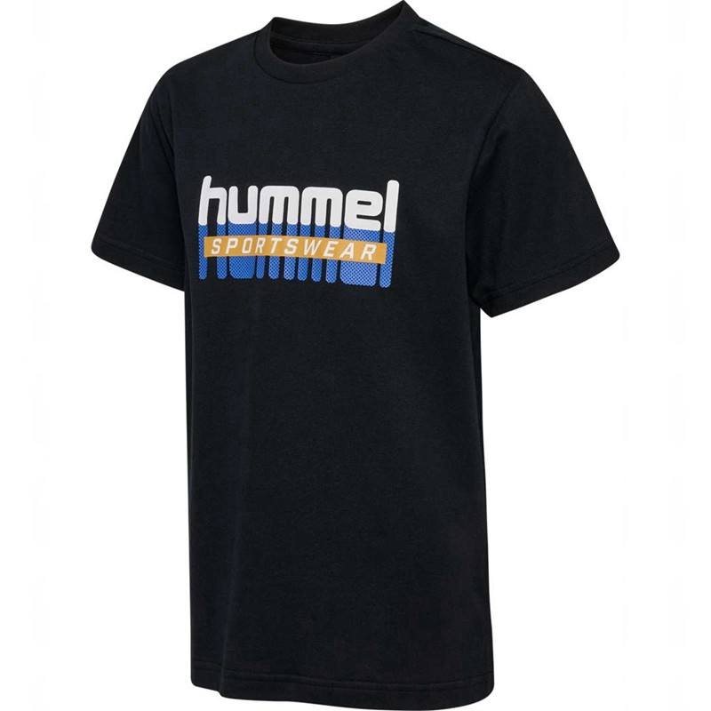Hummel Tukas S/S 2-pack T-shirts Kinder Schwarz | 340180-775