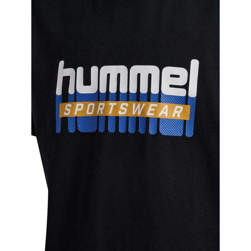 Hummel Tukas S/S 2-pack T-shirts Kinder Schwarz | 340180-775