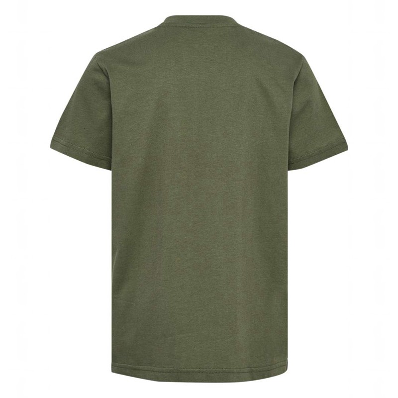 Hummel Tukas S/S Hose Kinder Olivgrün | 489330-574