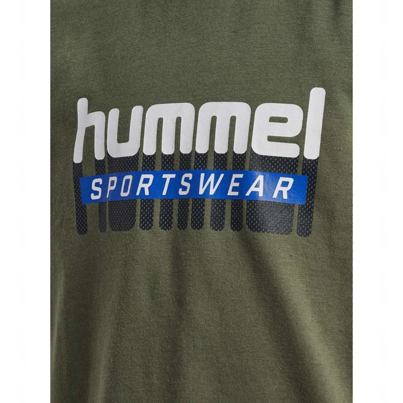 Hummel Tukas S/S Hose Kinder Olivgrün | 489330-574
