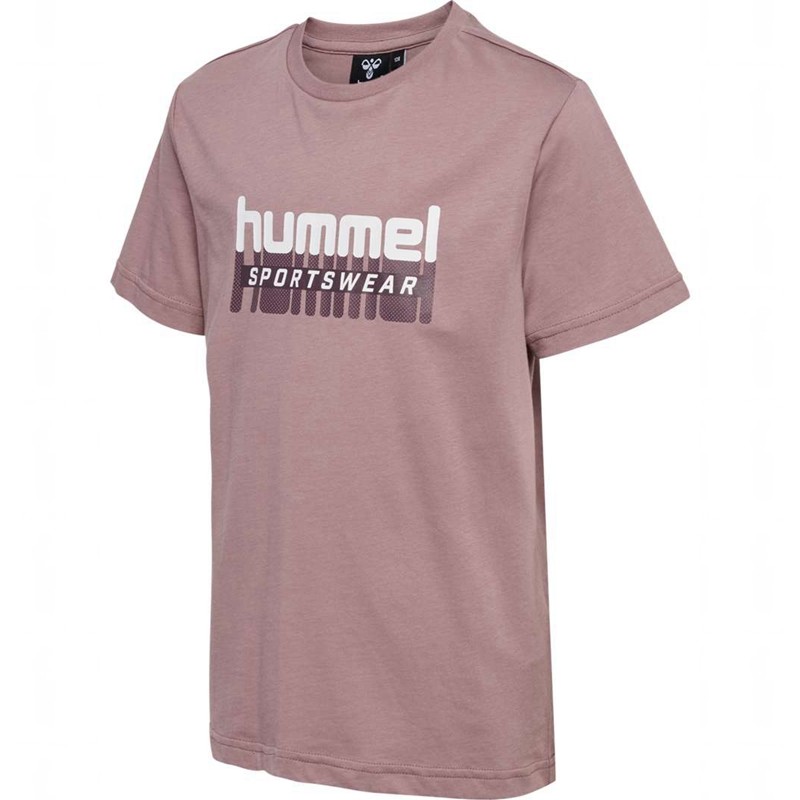 Hummel Tukas S/S T-shirts Kinder Rosa | 012829-565