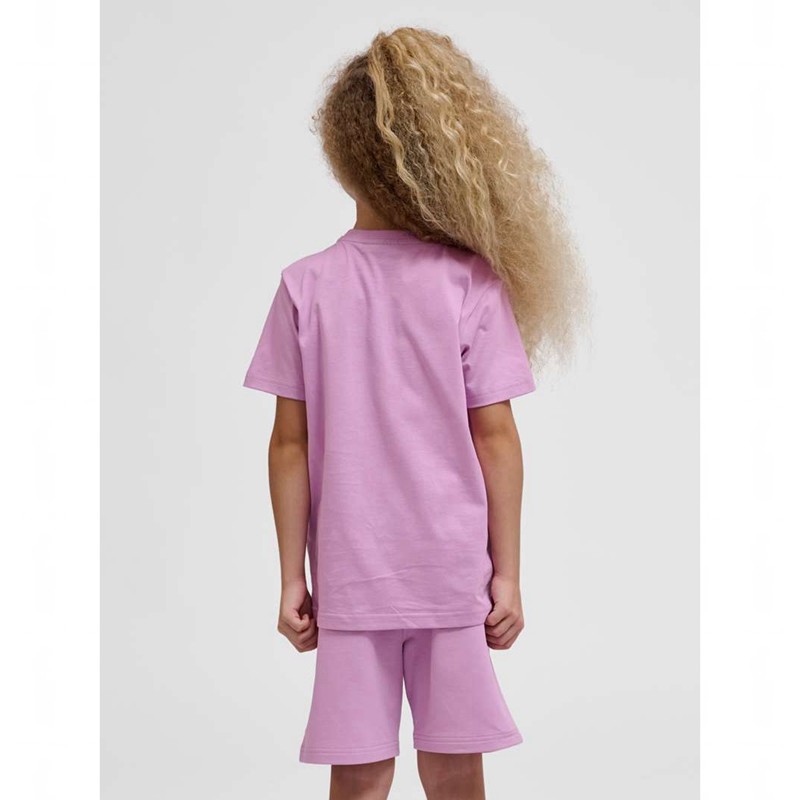 Hummel Tukas S/S T-shirts Kinder Rosa | 413667-123
