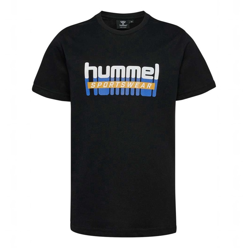Hummel Tukas S/S T-shirts Kinder Schwarz | 580795-965