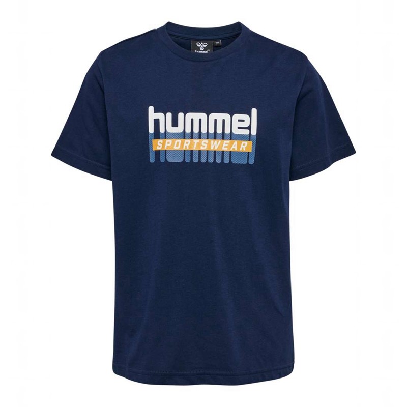 Hummel Tukas S/S T-shirts Kinder Schwarz | 470697-658