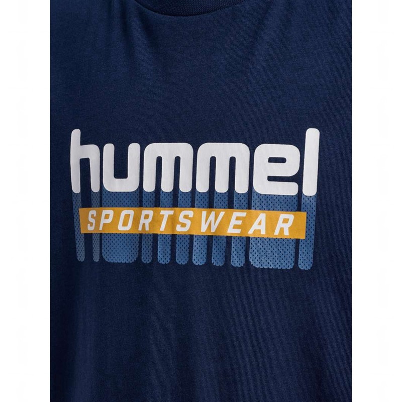 Hummel Tukas S/S T-shirts Kinder Schwarz | 470697-658