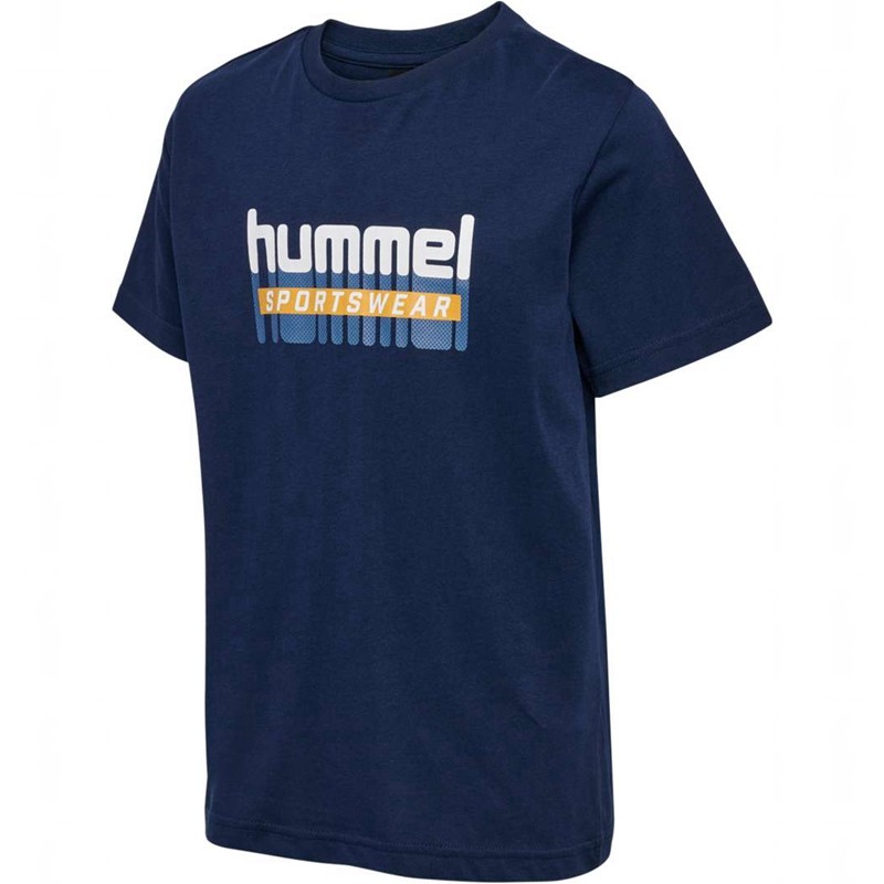 Hummel Tukas S/S T-shirts Kinder Schwarz | 470697-658