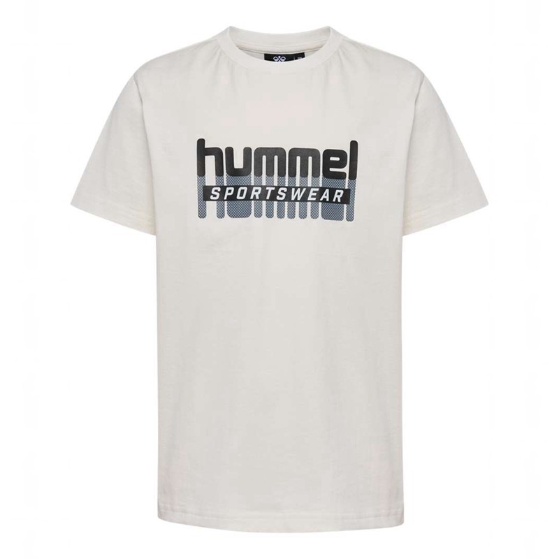 Hummel Tukas S/S T-shirts Kinder Weiß | 258501-263