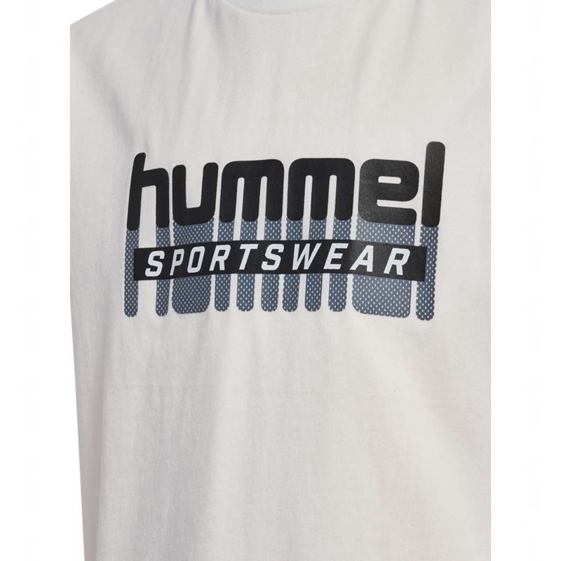 Hummel Tukas S/S T-shirts Kinder Weiß | 258501-263