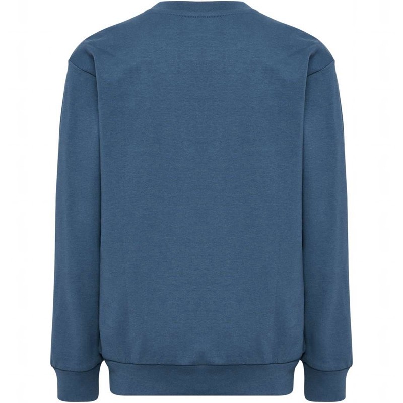 Hummel Tukas Sweatshirts Kinder Blau | 963216-652