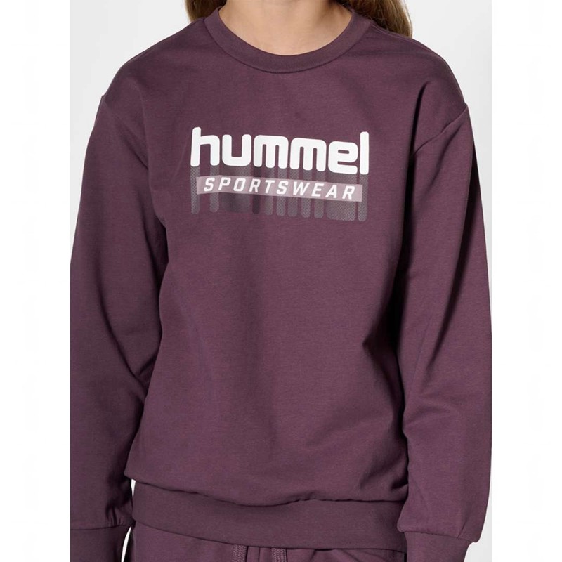 Hummel Tukas Sweatshirts Kinder Fuchsie | 114530-528