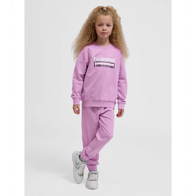 Hummel Tukas Sweatshirts Kinder Rosa | 814920-303