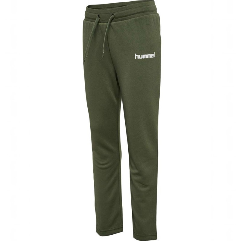 Hummel Tukas Trainingsanzug Kinder Olivgrün | 606713-538