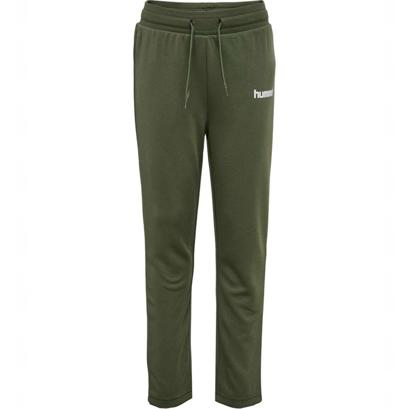 Hummel Tukas Trainingsanzug Kinder Olivgrün | 606713-538