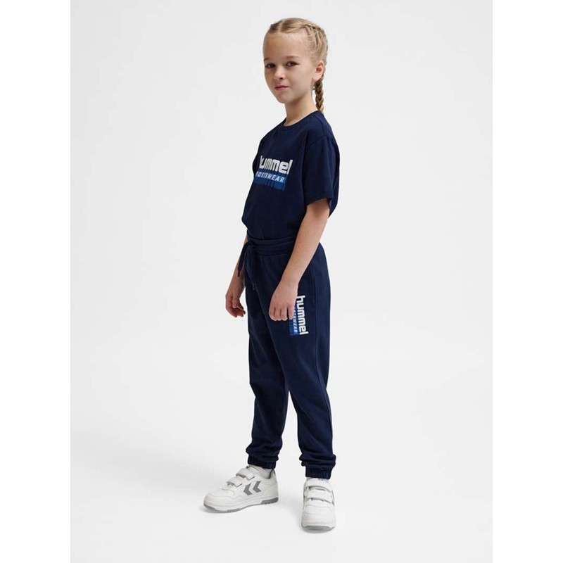Hummel Tukas T-shirts Kinder Schwarz | 037250-950