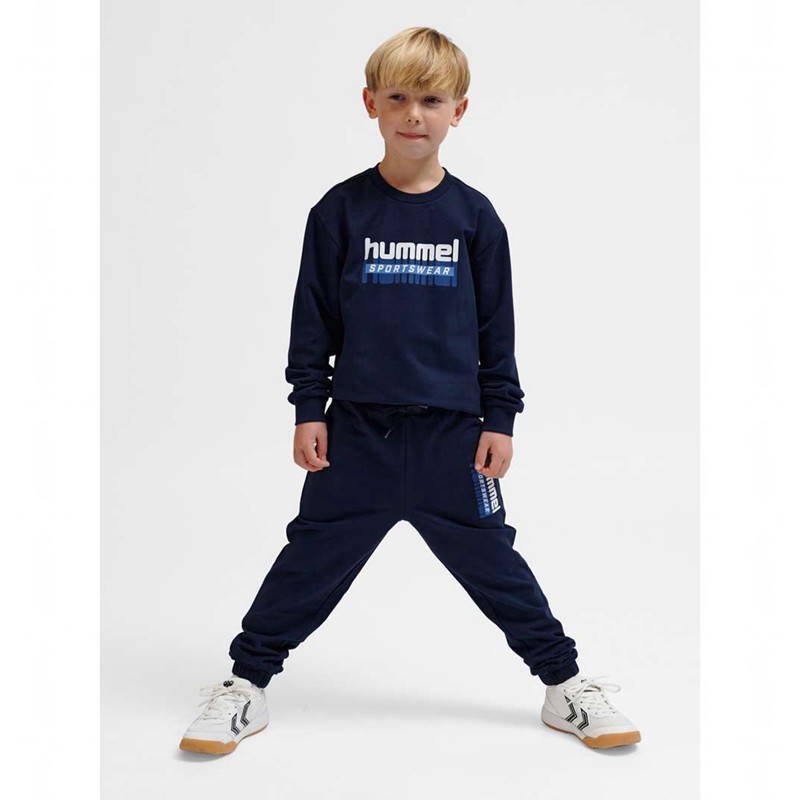 Hummel Tukas T-shirts Kinder Schwarz | 037250-950