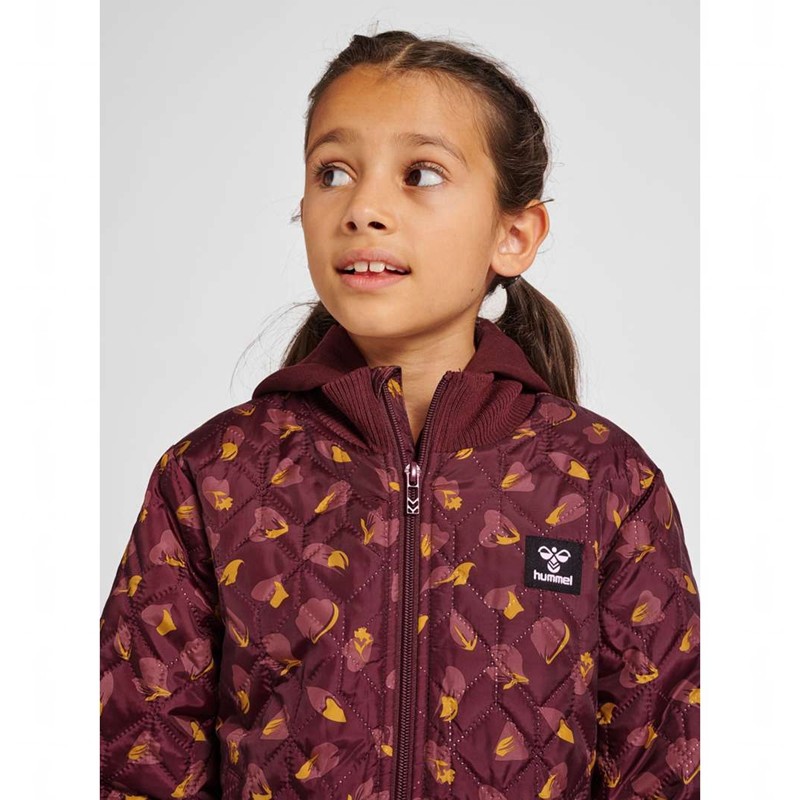 Hummel Tule Thermo Jacken Kinder Bordeaux | 322556-462