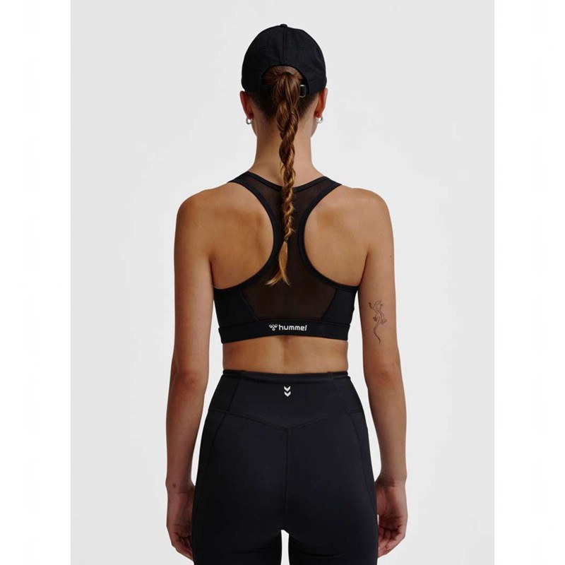 Hummel Ultimate Sport BH Damen Schwarz | 771015-736