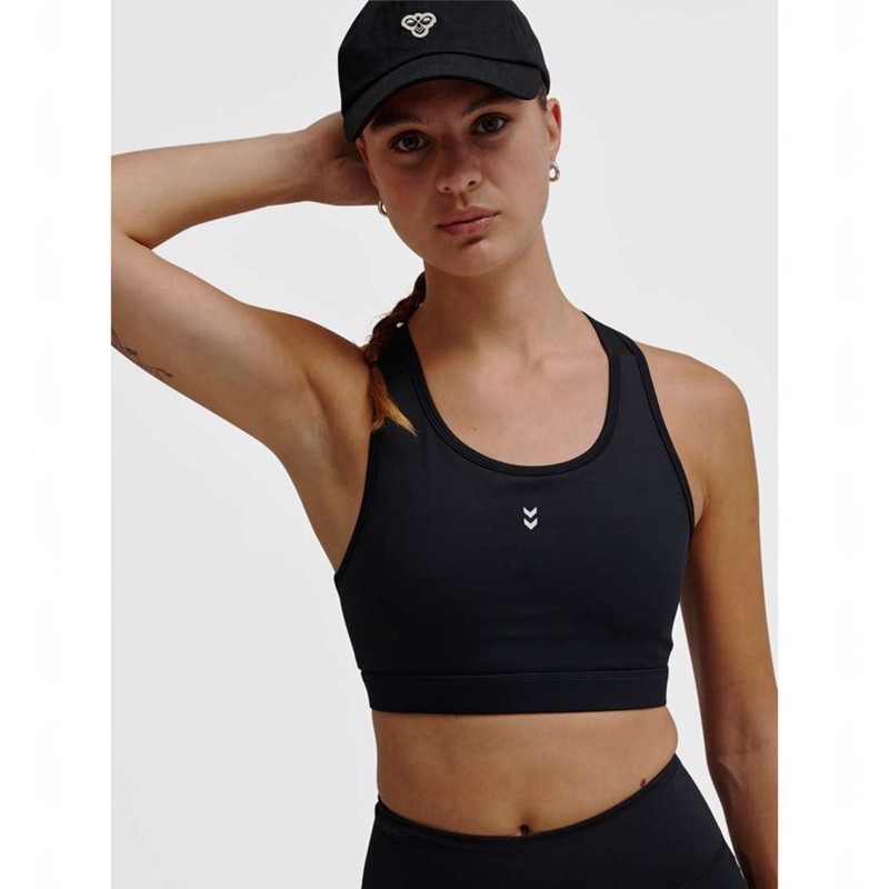 Hummel Ultimate Sport BH Damen Schwarz | 771015-736