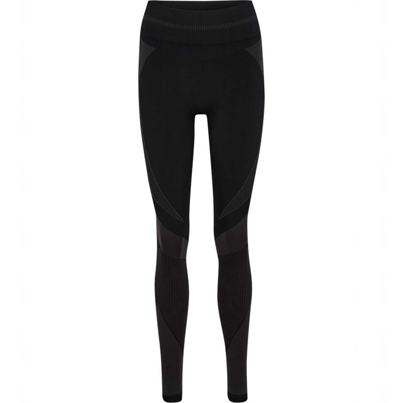 Hummel Unity Seamless Mid Waist Sneakers Damen Schwarz | 151220-418