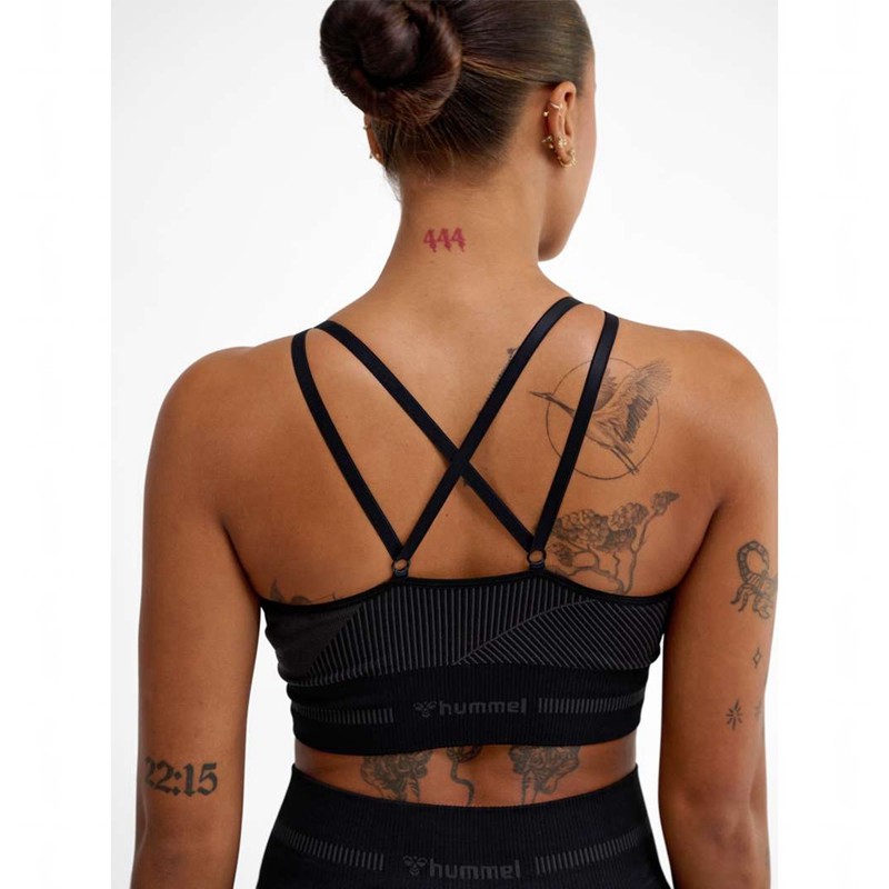 Hummel Unity Seamless Sweatshirts Damen Schwarz | 533600-417