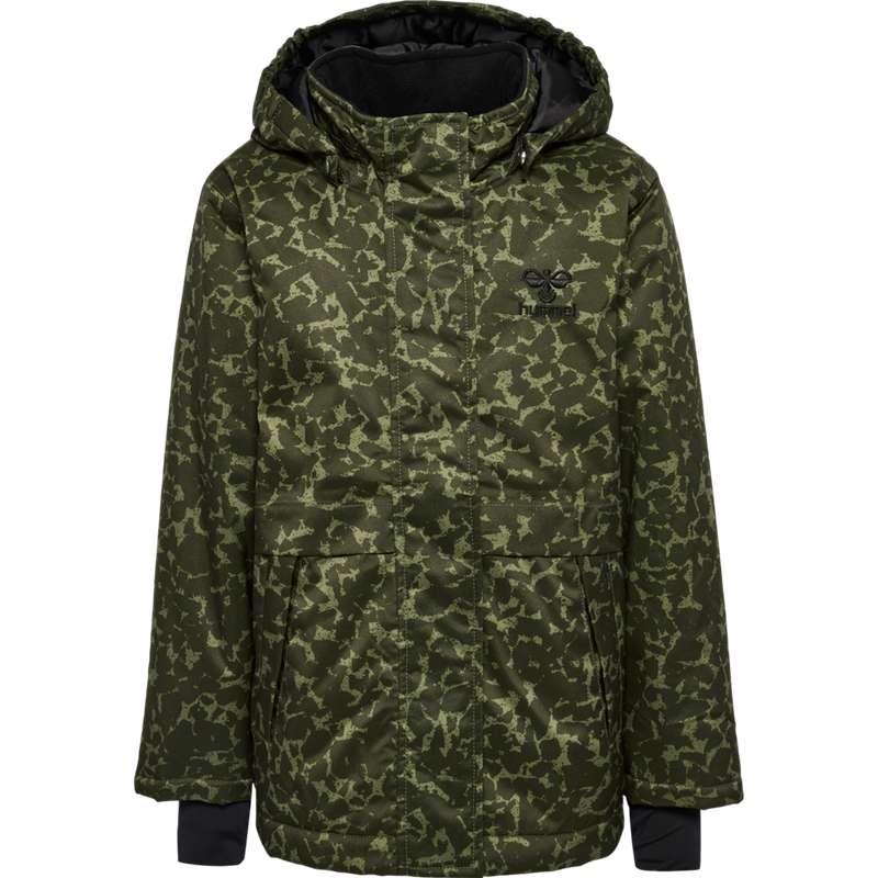Hummel Urban Tex Jacken Kinder Olivgrün | 870326-278