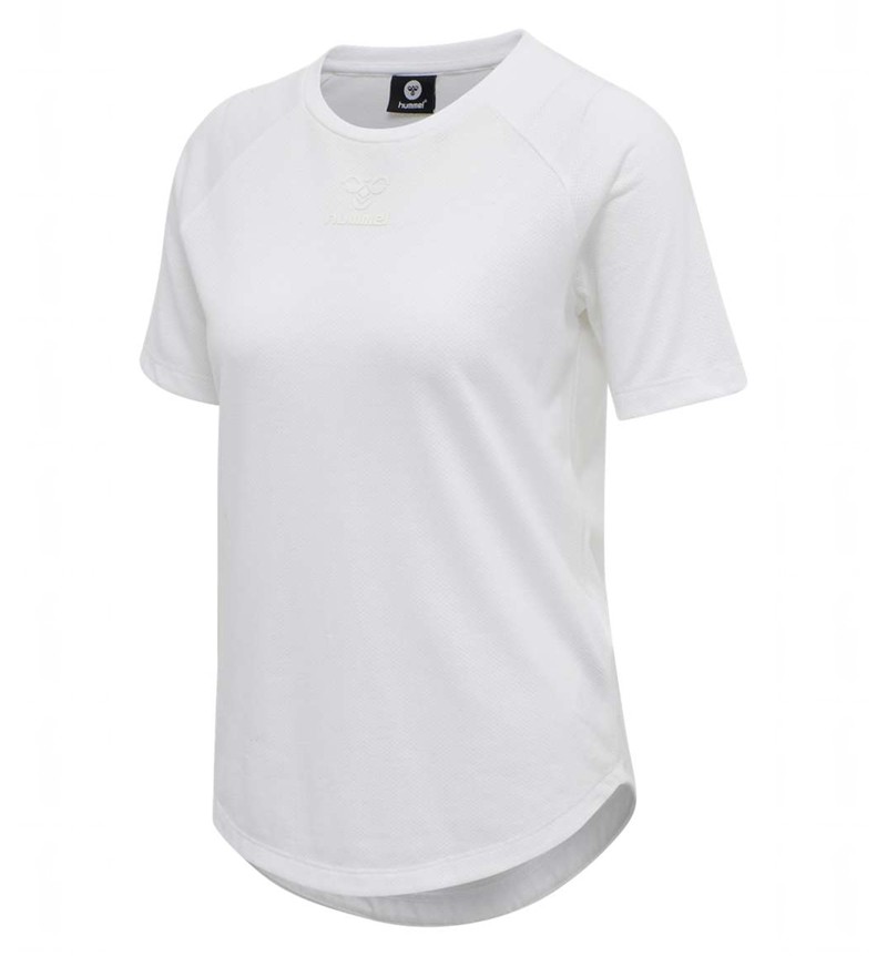 Hummel Vanja S/S T-shirts Damen Weiß | 284203-559